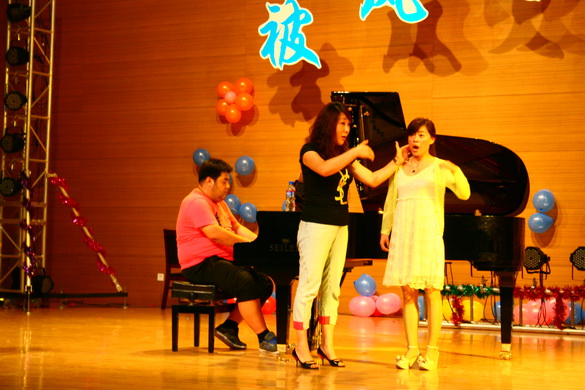中国音乐学院青年教师艺术团到我校开展教学交流活动